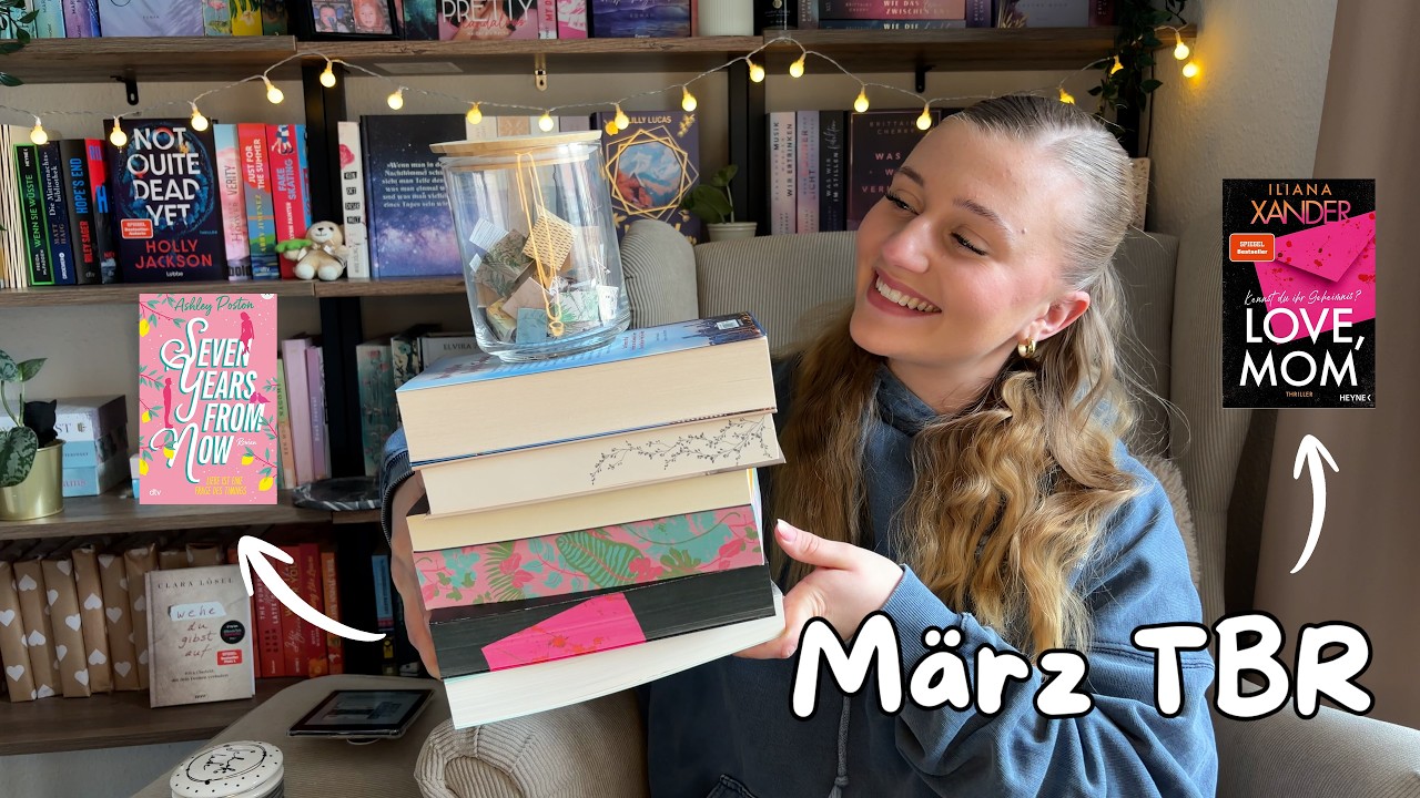 Wir suchen meinen TBR für den März aus ✨ Romance, Thriller & Fantasy ✨ Buchclubbücher ✨