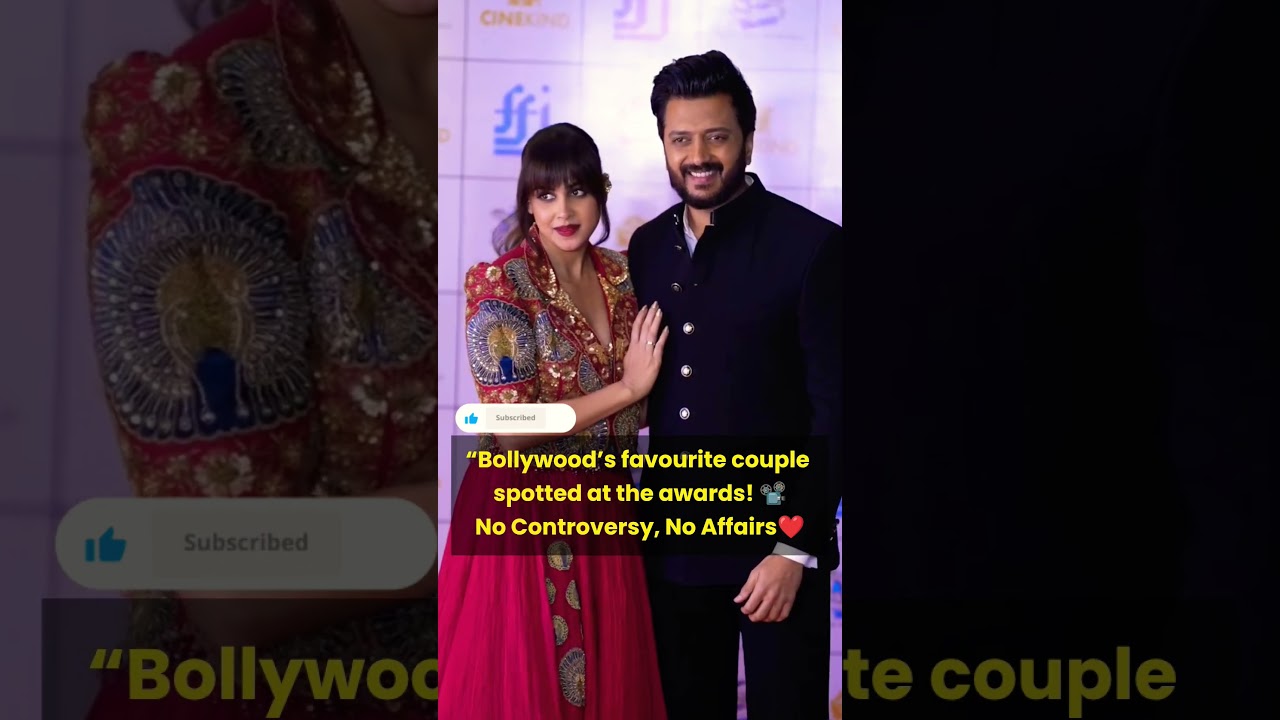Assista a Riteish Deshmukh & Genelia D’Souza Look SO CUTE Together! 😍❤️ #bollywood #trending no YouTube Assista a Riteish Deshmukh & Genelia D’Souza Look SO CUTE Together! 😍❤️ #bollywood #trending no YouTube