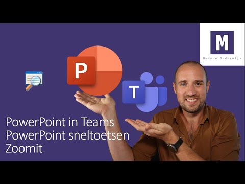 PowerPoint Sneltoets en in Teams (Bonus Zoomit)