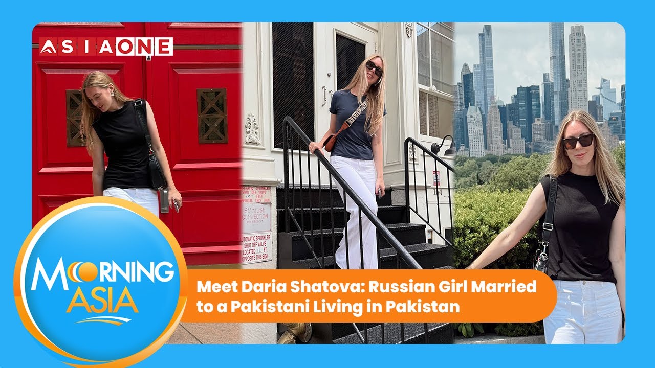 Meet Daria Shatova: Russian Girl Married to a Pakistani Living in Pakistan | Morning Asia