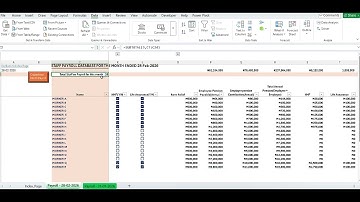 Payroll Management using VBA