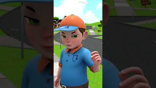 Police Song 👮 | Learn Online Safety | Keep Passwords Safe for Kids | Rosoo Family #shorts