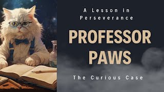 "The Curious Case of Professor Paws: A Lesson in Perseverance"