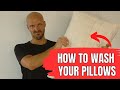 How to clean your pillows cleaning hack