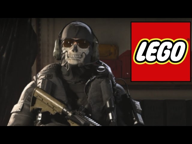 How to make LEGO UDT GHOST from Call of Duty MODERN WARFARE 2 