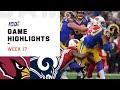 Cardinals vs. Rams Week 17 Highlights | NFL 2019