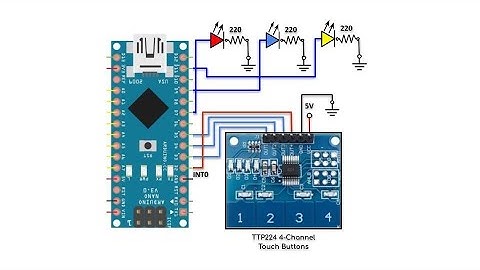 TTP224 4-Channel Touch Module