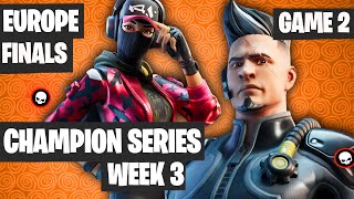 Fortnite FNCS Week 3 EU Final Game 2 Highlights