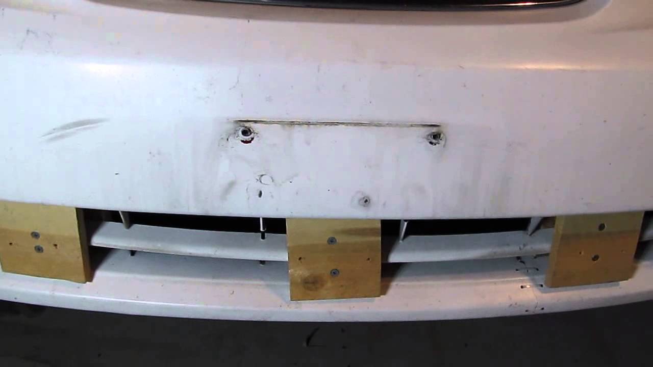 DIY Toyota Corolla 2006 Mod Front Grill block YouTube