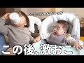 最後はコップを巡って大喧嘩【初めてのしらす】【年子姉妹】