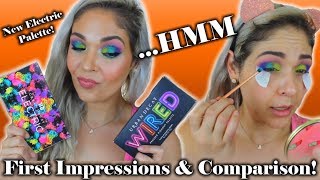 NEW Urban Decay Wired Palette First Impressions, Demo & Comparison to Electric Palette