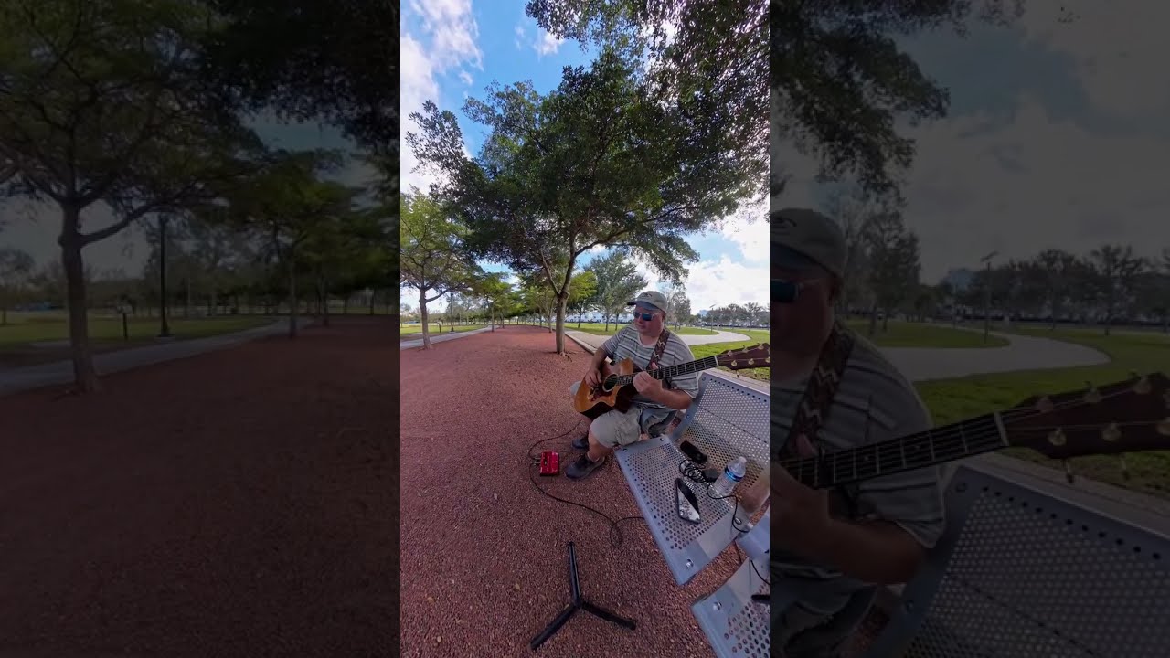 Reflections | Beautiful Acoustic Guitar Instrumental (Indie Folk Solo) at Payne Park Sarasota Fl