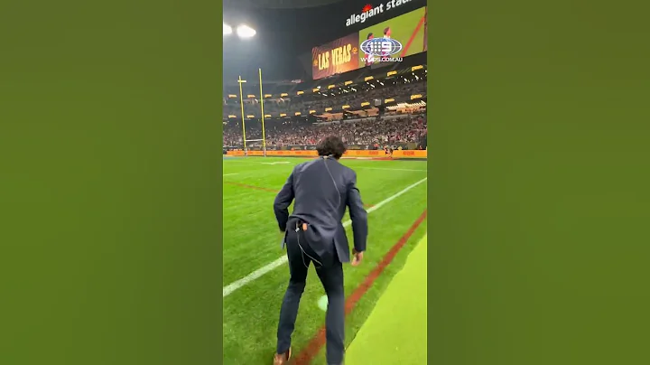 JT!!!!! Still the 🐐! 🖥 #NRLRoostersBroncos #9WWOS #NRL #NRLVegas