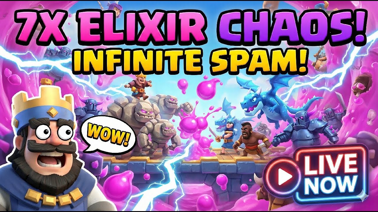 MY PHONE MIGHT CRASH 💥 7x Elixir Live! | Beyond Landscape - YouTube