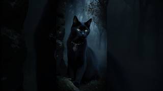 Black Cat | Witch Cat | Mysterious Atmosphere | Gothic Art | Digital Art | AI Art #blackcat #gothic