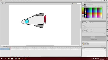 Animasi Roket dengan Adobe Flash CS6 menggunakan Free Screen Video Recorder