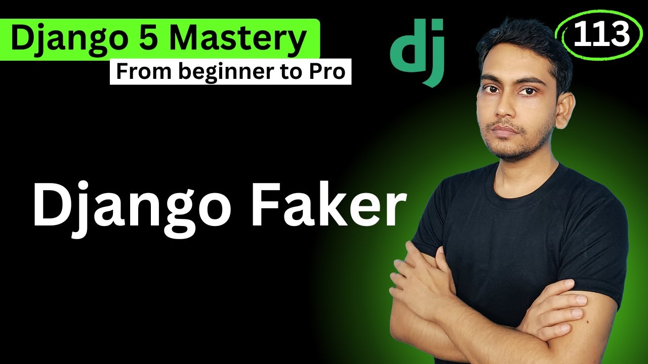 Insert Fake Data in Django Database - YouTube