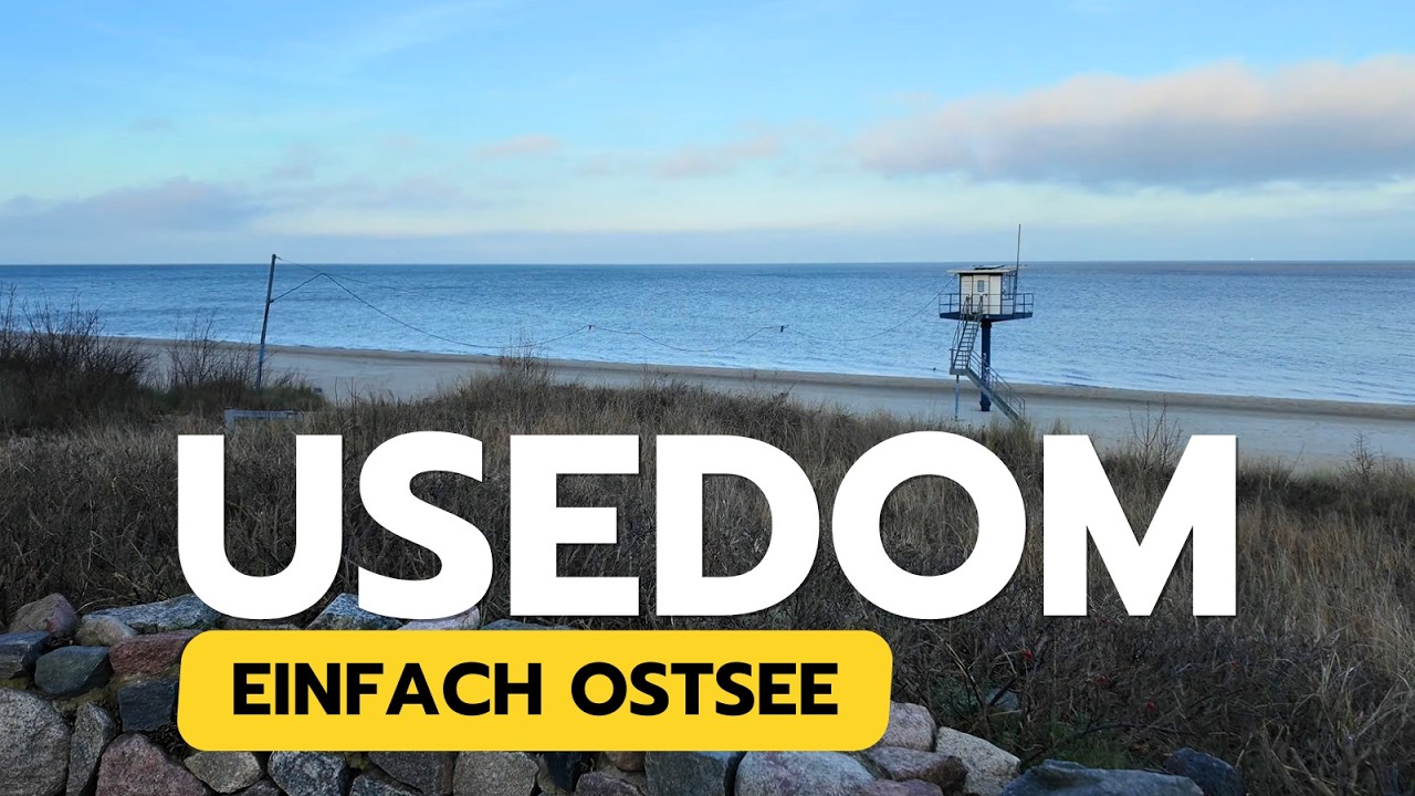 Ein Tag an der Ostsee – Von Bansin bis Świnoujście (Swinemünde) und zurück am Strand