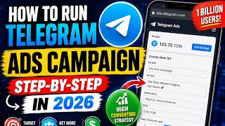 How to Run Your First Telegram Ads Campaign (Step-by-Step) in 2026