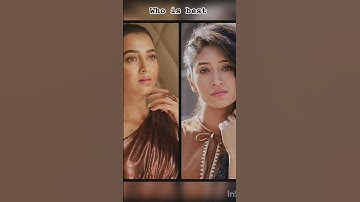 tejaswi prakash Vs. Shivangi😍😍 jhosi#sorts#shortfeed#youtubeshorts#cute#butiful#tejaswi#shivangi