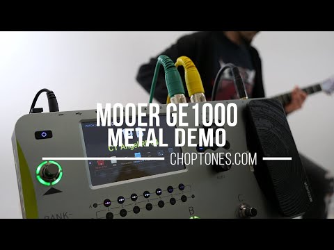 Mooer GE1000 | Metal Demo - YouTube