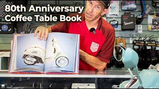 The Assouline x Vespa Coffee Table Book & Gift with the 80th Anniversary Vespa
