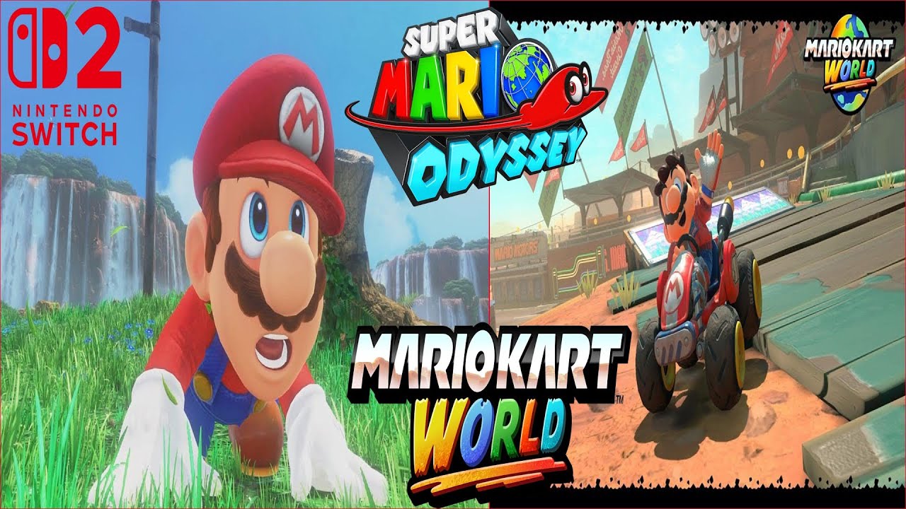 REVISITANDO INCRIVEL SUPER MARIO ODYSSEY + MARIO KART WORLD UPDATE 1.5.0   SWITCH 2
