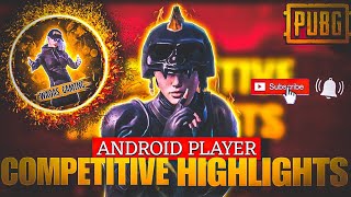 Android Player Competitive Highlights + Frags 👀🔥 | Huawei P30 | Pubg Mobile 60 Fps