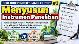 Developing Research Instruments | Independent Sample t Test Series #3