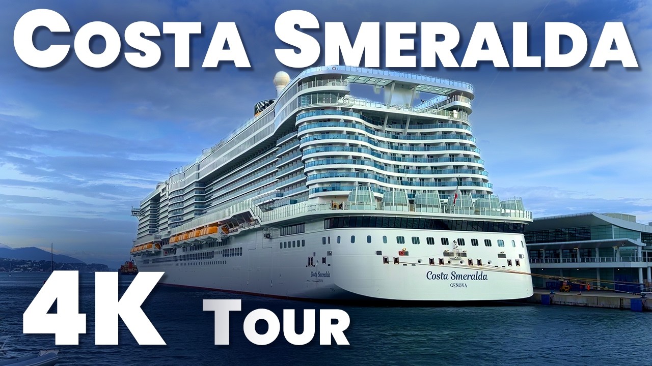 COSTA SMERALDA - Complete Cruise Ship Tour 2026 - 4k - Costa Cruises