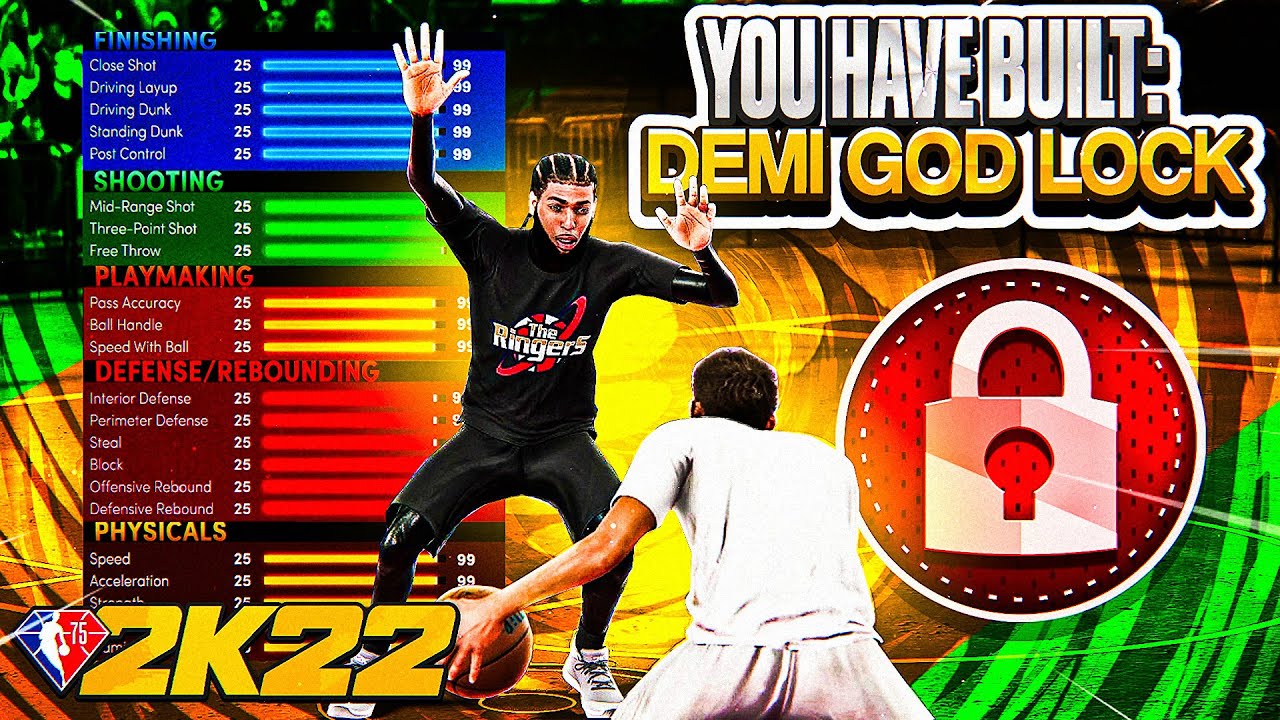*NEW* BEST PERIMETER LOCKDOWN BUILD IN NBA2K22 + BEST BADGES! The Best