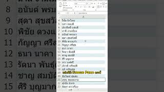 สอนวิธี Freeze Pane ตรึงแถวบนสุดใน Microsoft Excel #iwasjame#excel