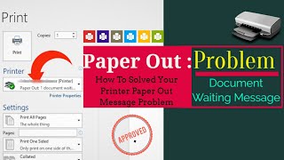 Troubleshooting Printer Says Documents Are Waiting | Fix printer problem - Quick IT Support