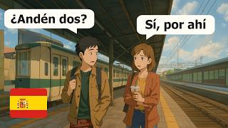 Full 20 Minutes of Spanish Conversation for Beginners | 10 Train Dialogues (A1-A2) News