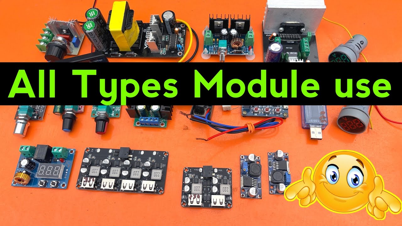 All Types DC AC Module use ️ | Electronics Verma - YouTube