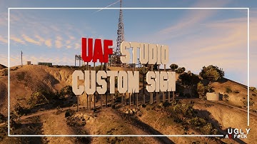 CUSTOM VINEWOOD SIGN | FiveM GTA5 Roleplay RP Modding