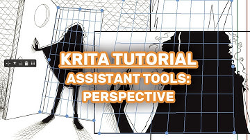 Krita 5+ Tutorial: Simple Perspective Tool