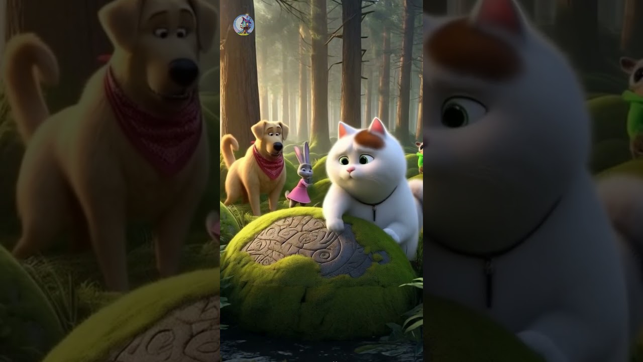 Pluffy's Big Adventures Ep.8 - The Hidden Tunnel Mystery - Fun Cat Animation 