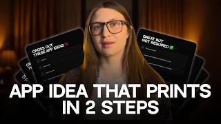 Find and validate winning app idea in 2 steps. Step 1 in building app/SaaS