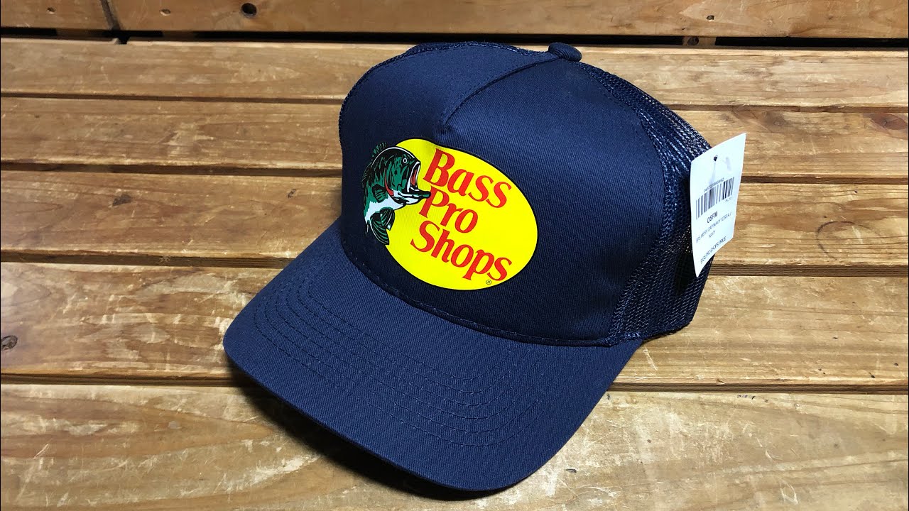 バスプロショップス メッシュキャップ Bass Pro Shops mesh cap 2022年12月31日撮影 YouTube