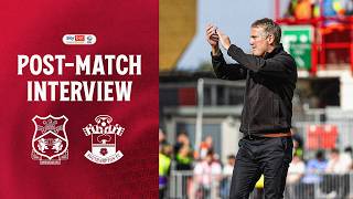 INTERVIEW | Phil Parkinson after Southampton