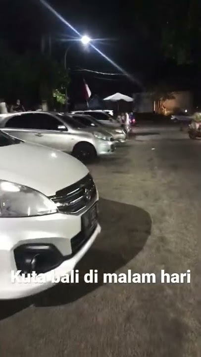 Kuta bali di malam hari