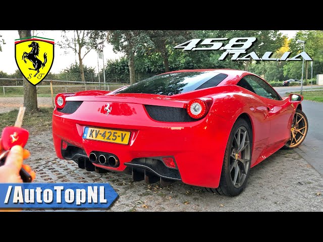 Ferrari 458 Italia *Custom Headers* Review By Autotopnl - Youtube