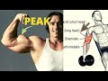 Biceps peak workout  log head   musculation du pic des biceps