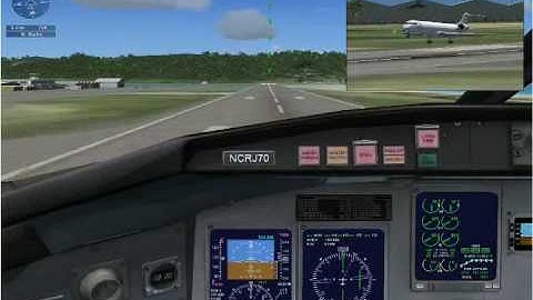 funny bug (glitch) in fsx carribean landing