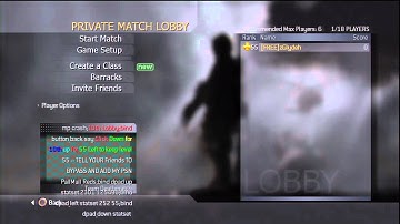 Bypass COD4 10TH Lobby! 11/3/2012