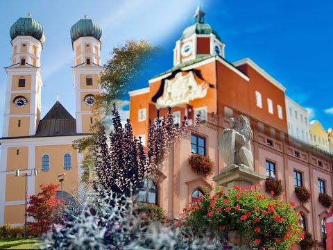 Old Bavarian town Pfarrkirchen || messam_naqvi Vlogs || Explore European Life with me