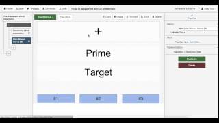 Cognilab | Sequencing stimuli presentation