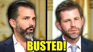 Trump Sons Caught in MAJOR Scandal...Even MAGA Can't Defend Them