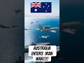 Australia in Iran war. Sends E7 A Wedgetail to monitor airspace #youtubeshorts #australia #israel
